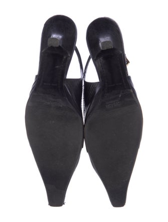 Prada Leather Slingback Pumps