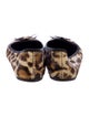 Prada Ponyhair Animal Print Ballet Flats