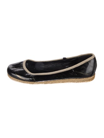 Prada Patent Leather Espadrilles