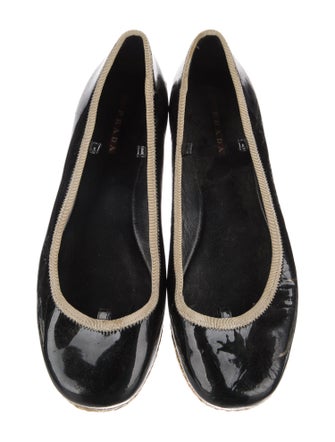 Prada Patent Leather Espadrilles