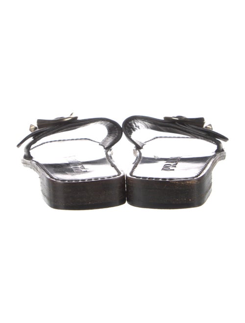 Prada Leather Slides