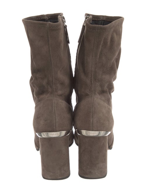 Prada Suede Sock Boots