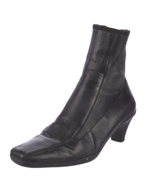 Prada Leather Sock Boots