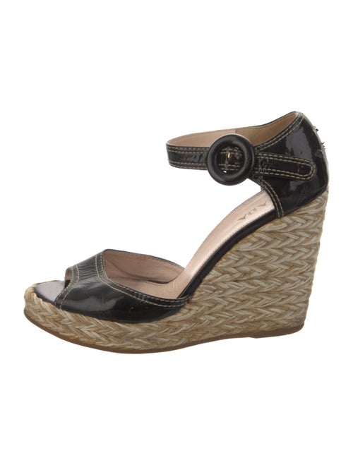 Prada Patent Leather Espadrilles