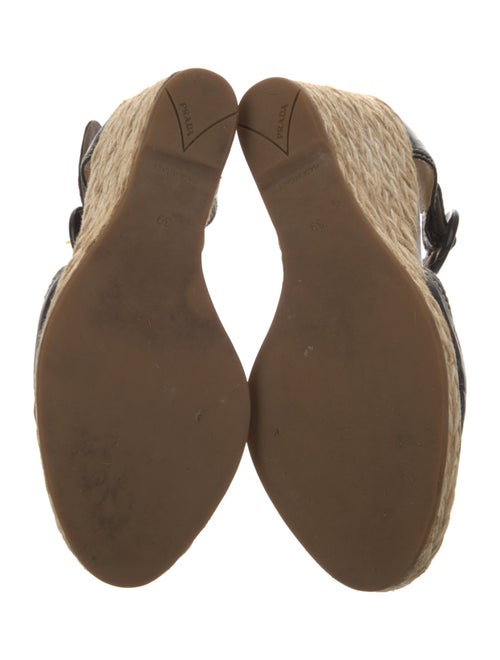 Prada Patent Leather Espadrilles