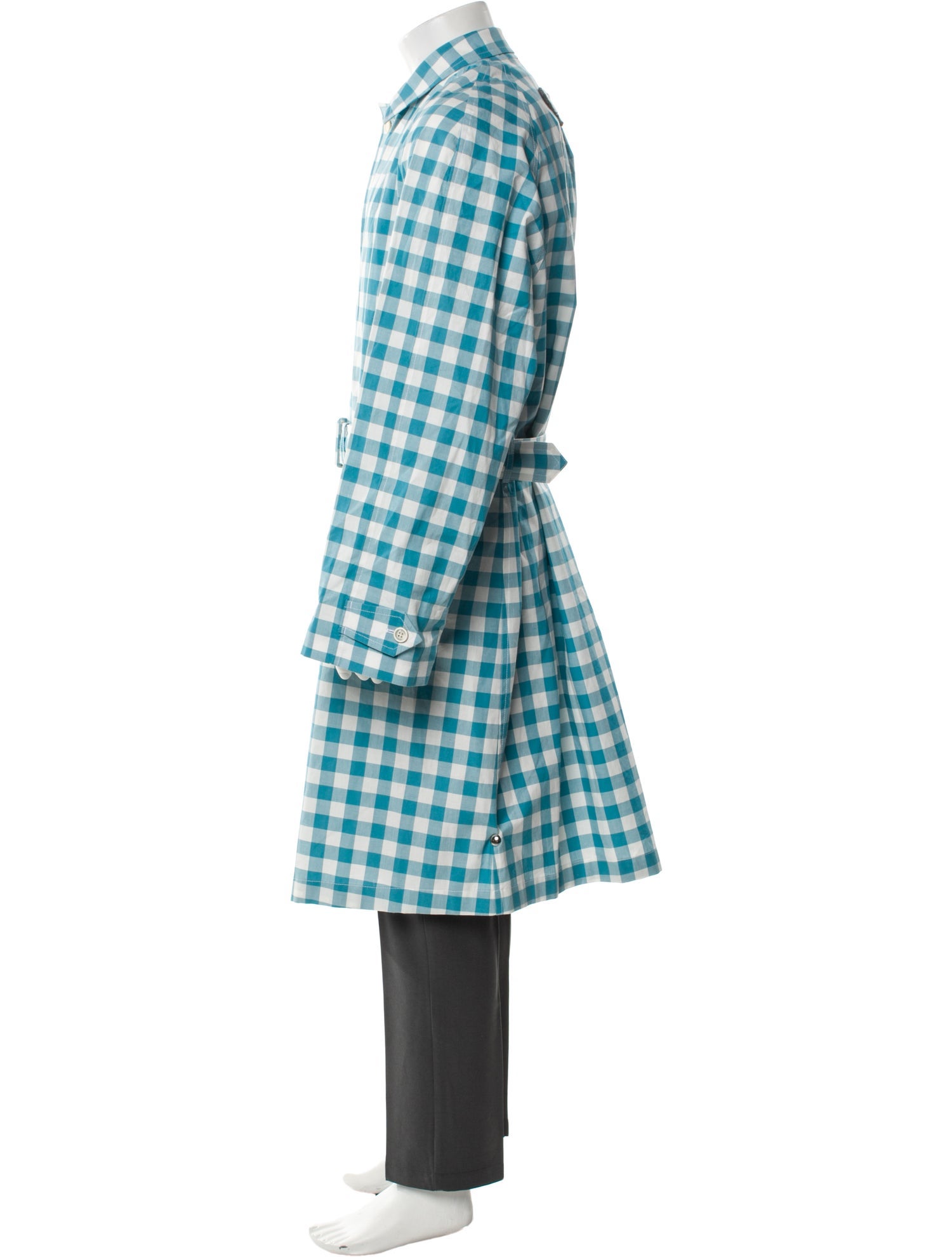 Prada 2023 Plaid Print Parka w/ Tags