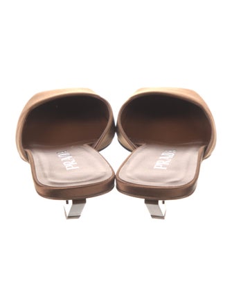 Prada Satin Mules