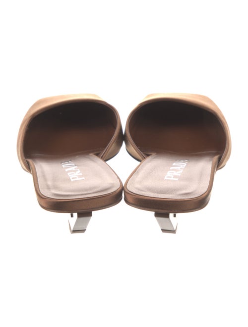 Prada Satin Mules