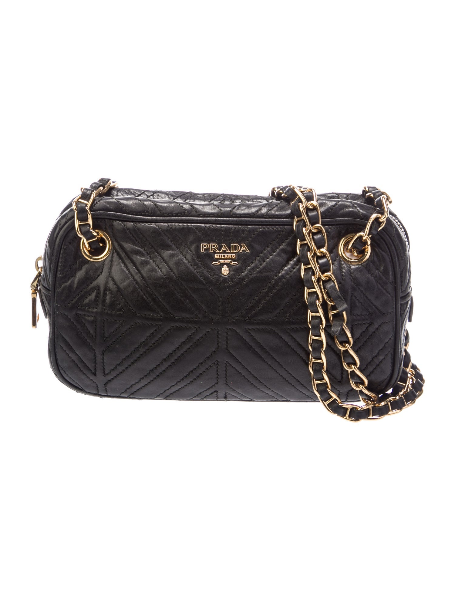 Prada Quilted Diagramme Camera