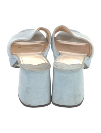 Prada Suede Slides