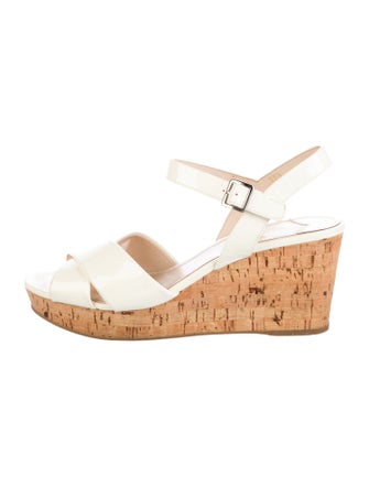 Prada Patent Leather Sandals