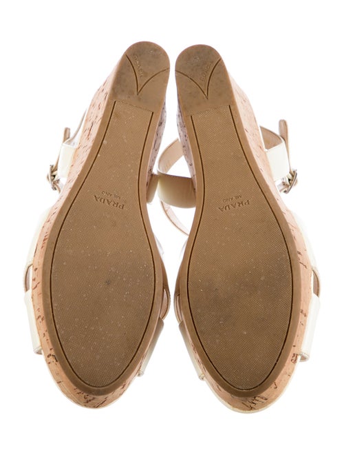 Prada Patent Leather Sandals