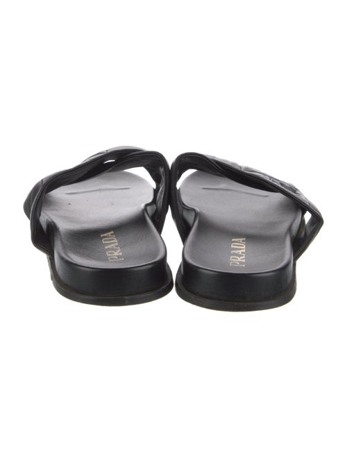 Prada Leather Slides