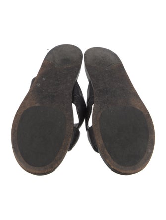 Prada Leather Slides