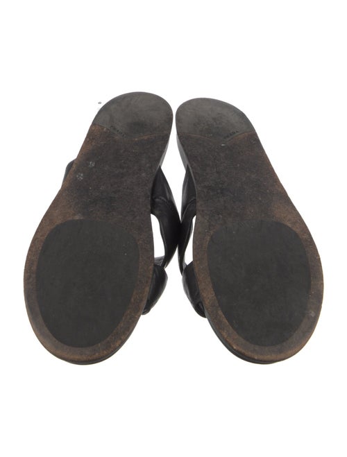 Prada Leather Slides