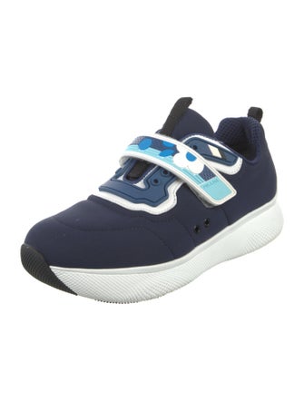 Prada Rubber Graphic Print Athletic Sneakers