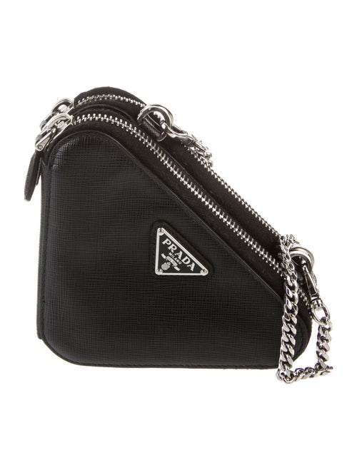 Prada Saffiano Leather Triangle