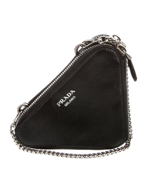 Prada Saffiano Leather Triangle