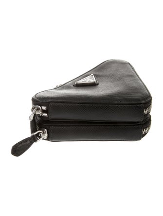 Prada Saffiano Leather Triangle