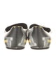 Prada Leather Printed Flats