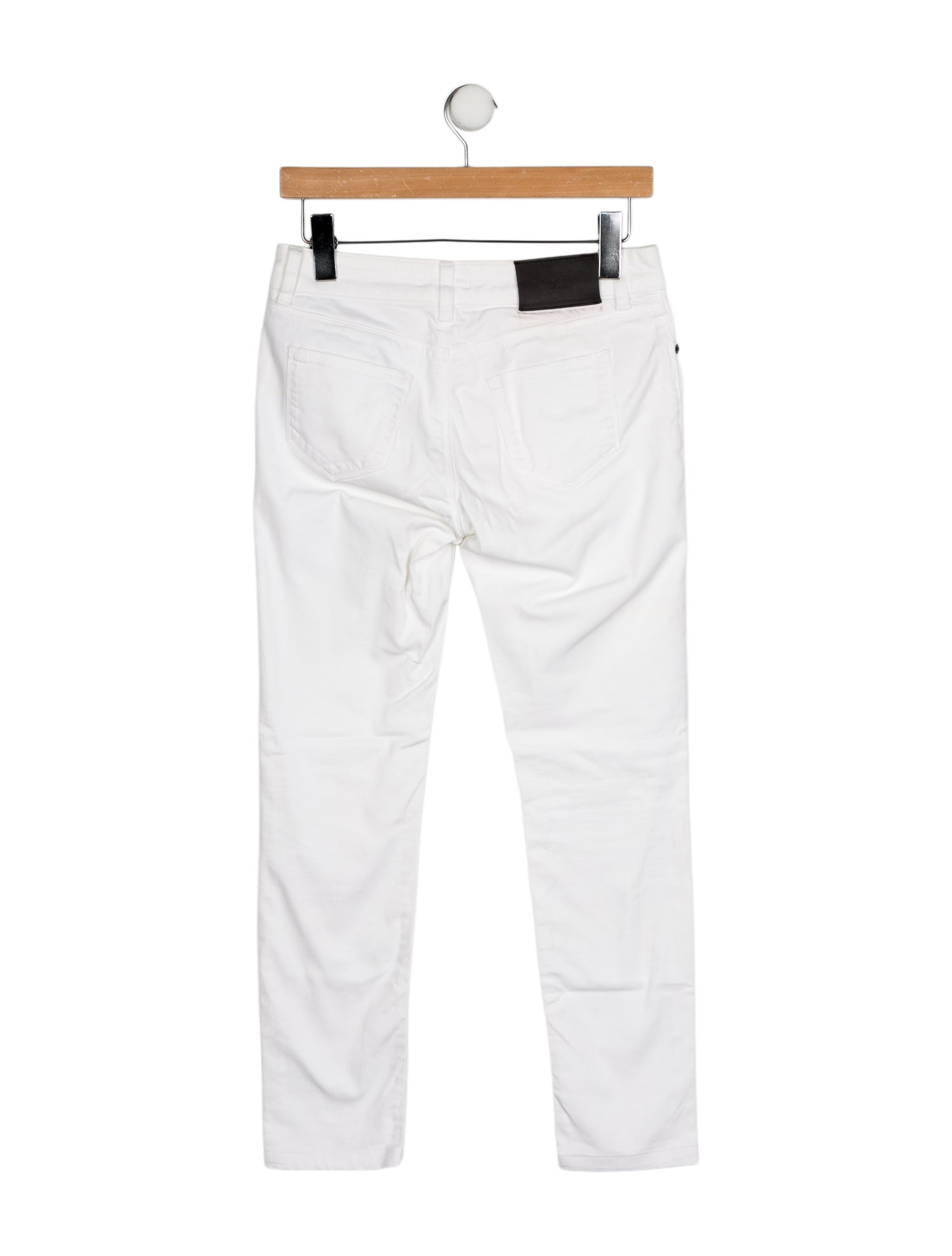 Prada Low-Rise Straight Leg Jeans