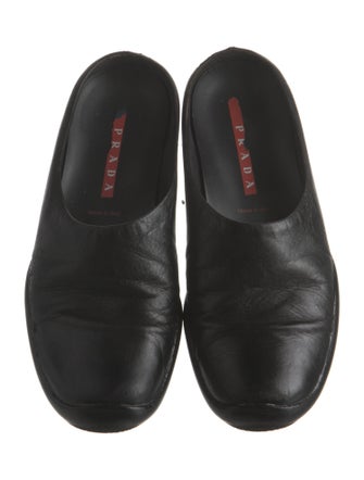 Prada Leather Mules