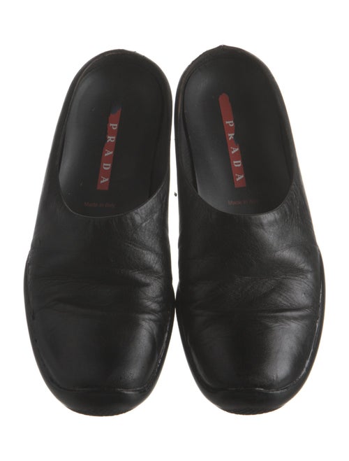Prada Leather Mules