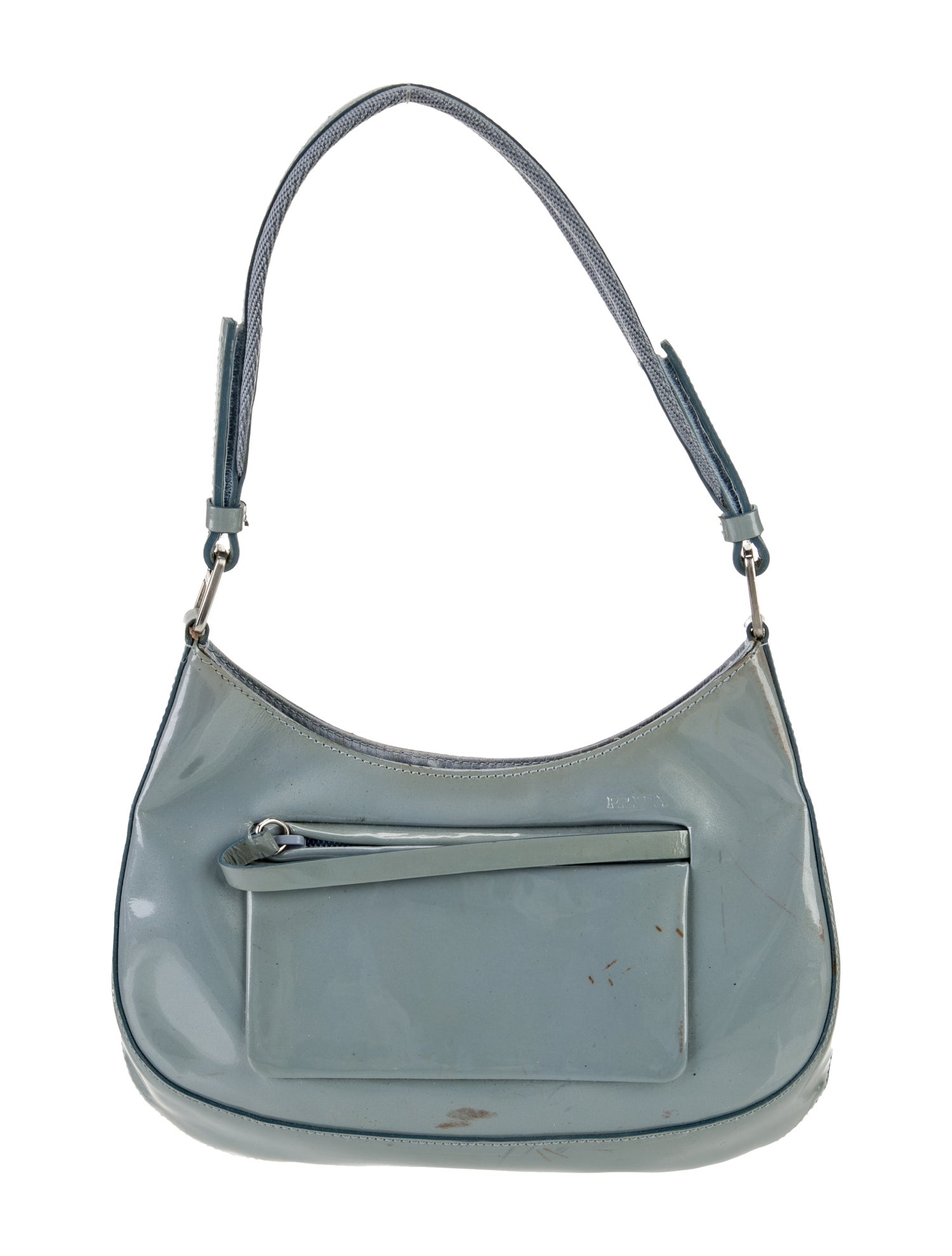 Prada Spazzolato Leather Hobo