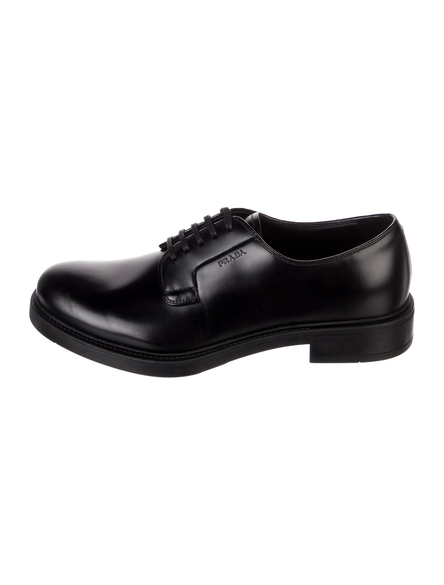 Prada Leather Derby Shoes
