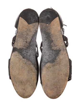 Prada Leather Gladiator Sandals