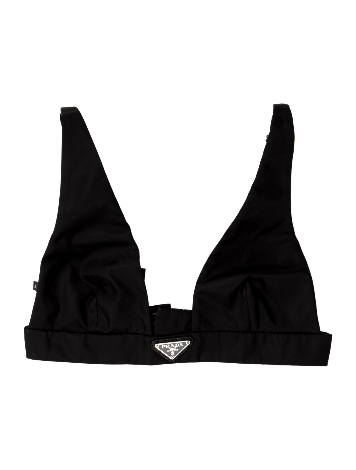 Prada 2021 Re-Nylon Crop Top