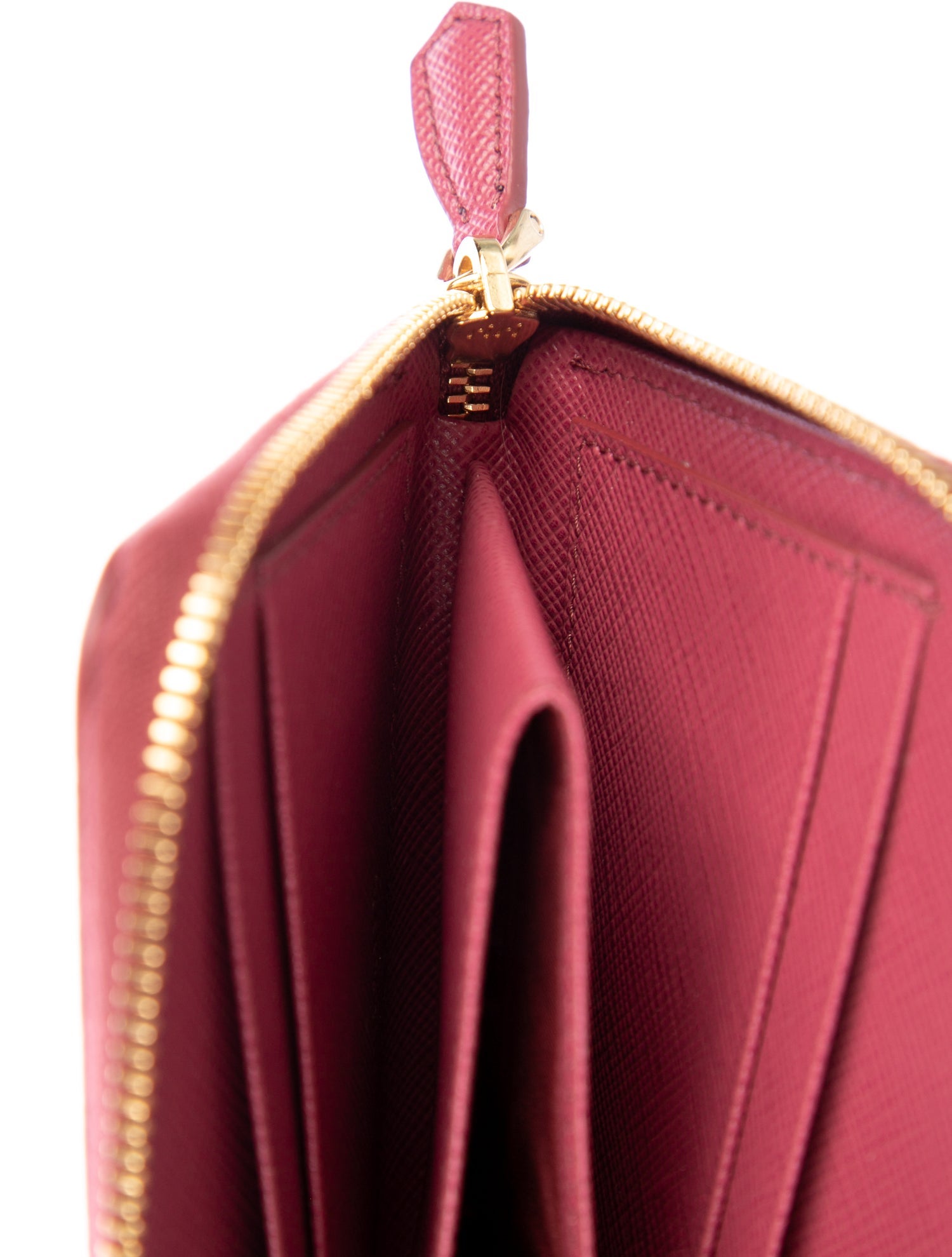 Prada Saffiano Lux Leather Wallet