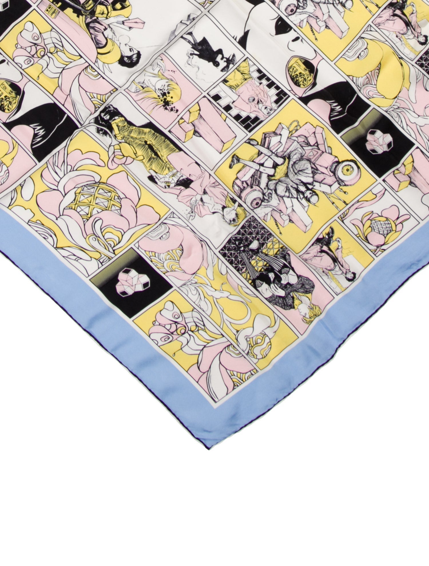Prada Silk Printed Scarf