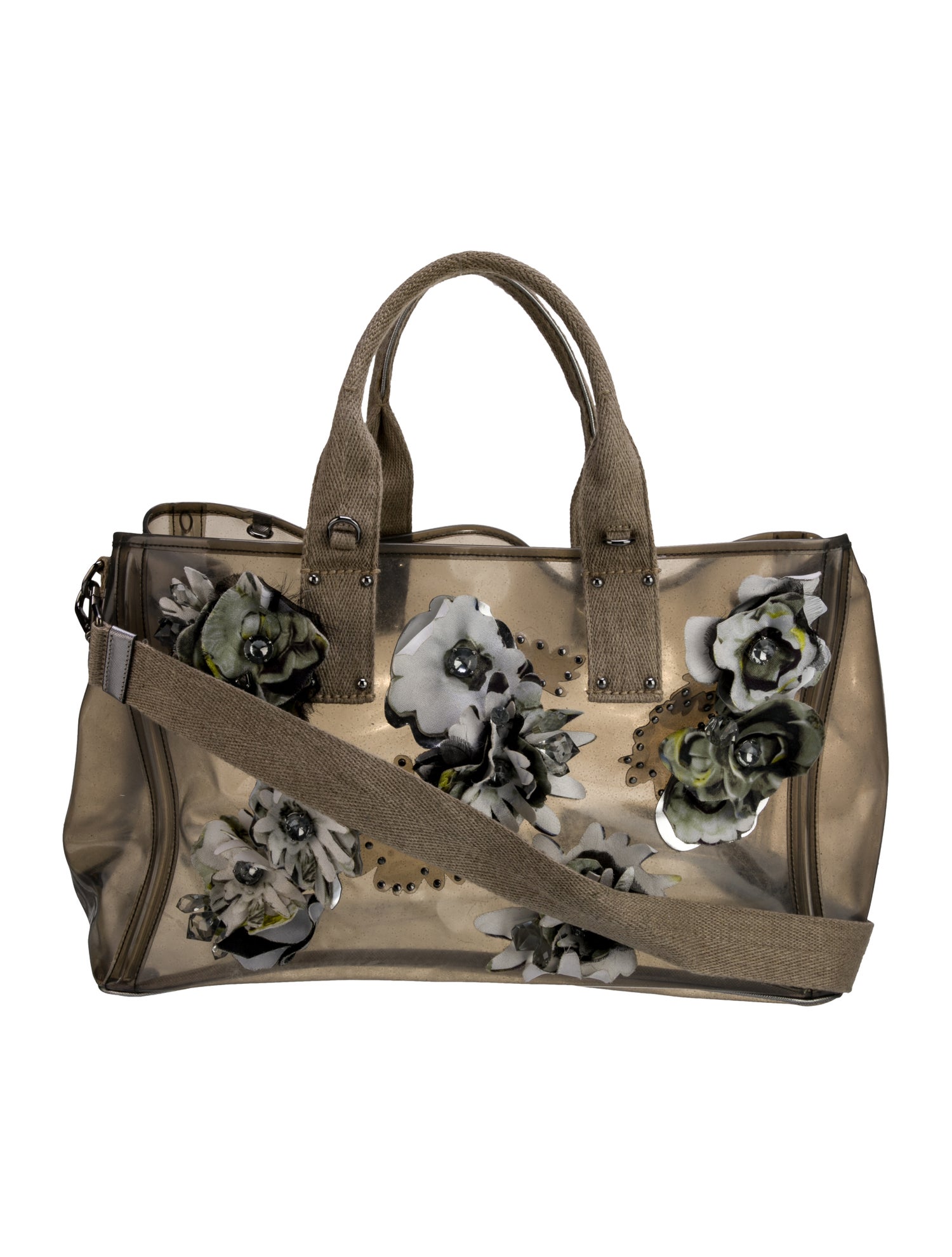 Prada Saffiano Leather Weekender Bag