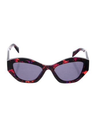 Prada Cat-Eye Tinted Sunglasses