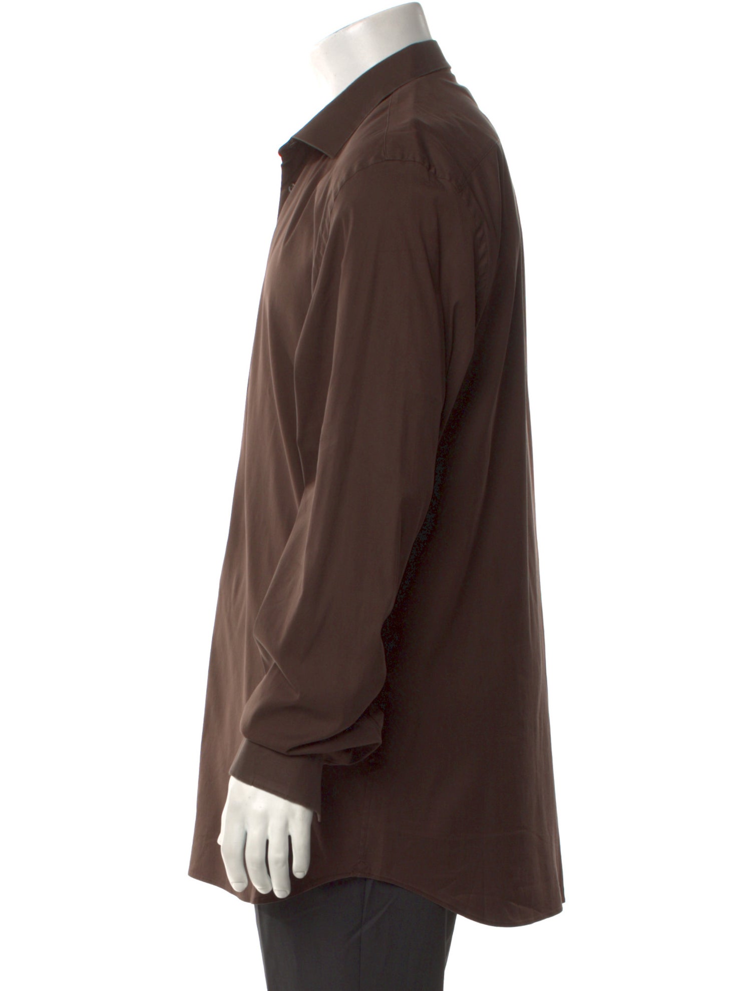 Prada Late 2000's - Early 2010's Long Sleeve Dress Shirt