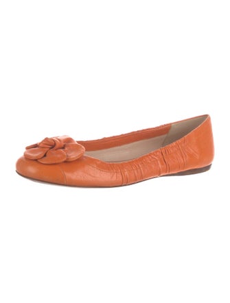 Prada Leather Ballet Flats