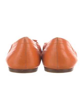 Prada Leather Ballet Flats