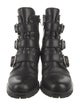 Prada Leather Combat Boots