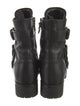 Prada Leather Combat Boots