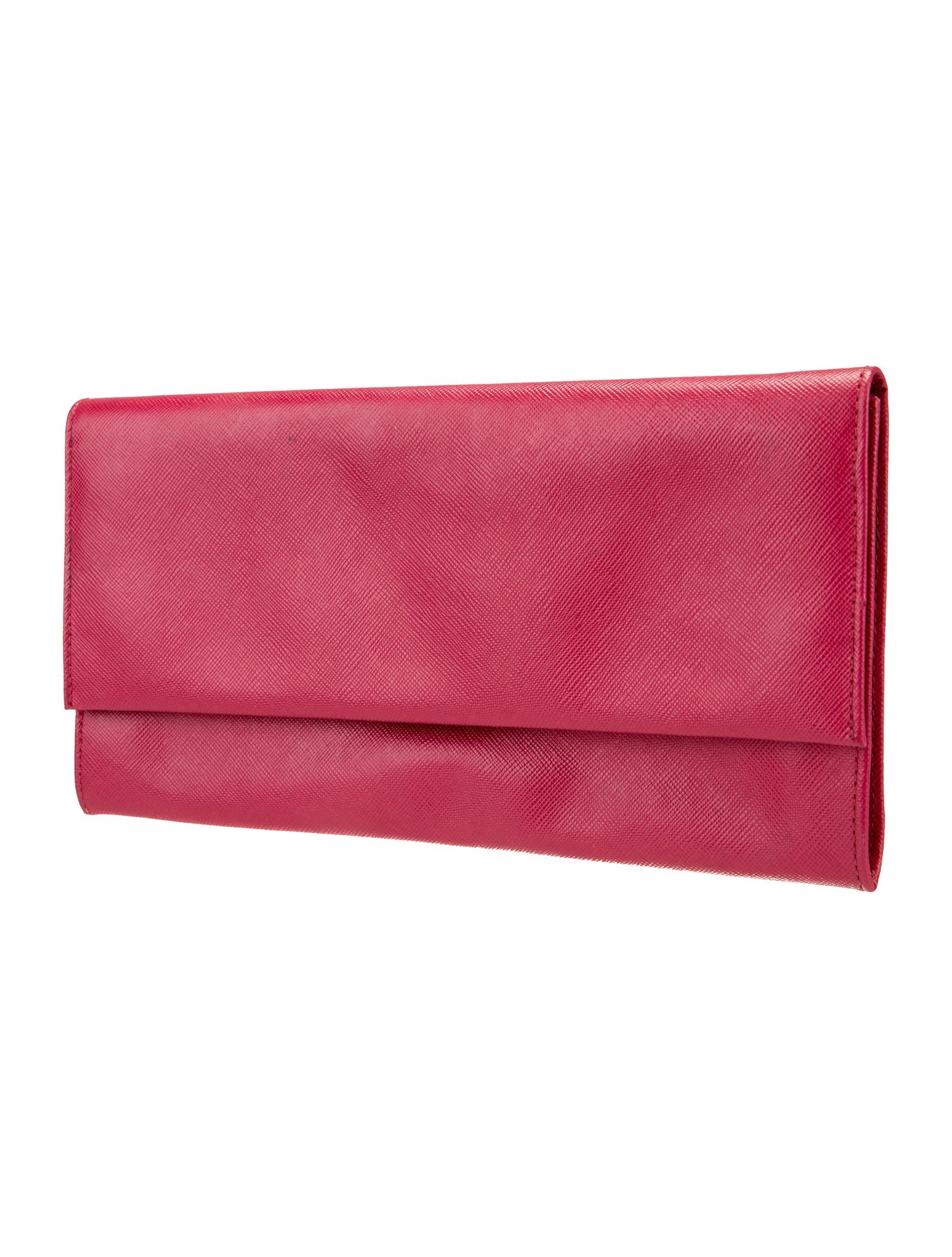 Prada Saffiano Leather Clutch Vintage