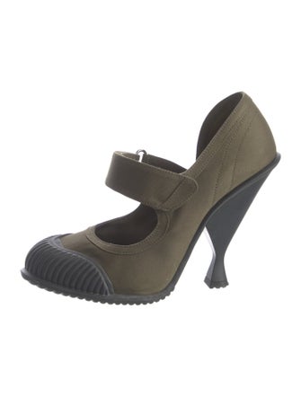 Prada Canvas Pumps