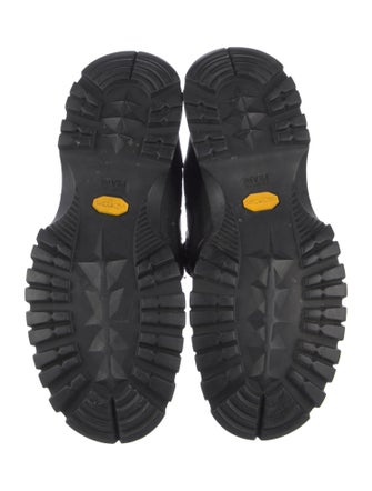 Prada Leather Lace-Up Boots