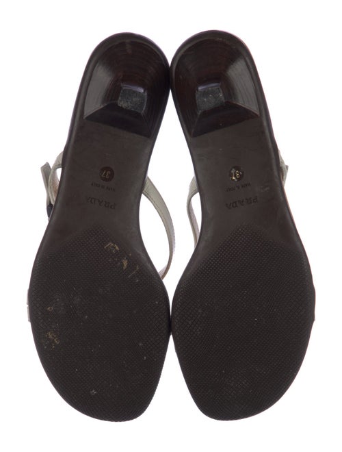 Prada Sport Leather Slides