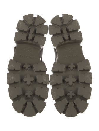 Prada Rubber Gladiator Sandals