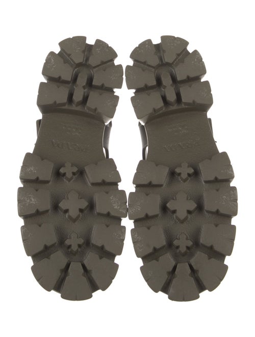 Prada Rubber Gladiator Sandals