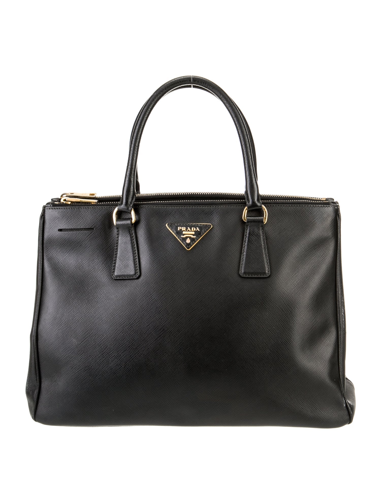 Prada Saffiano Leather Top Handle Bag