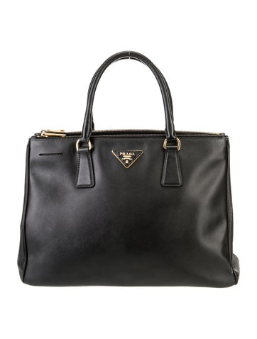Prada Handle Bags Saffiano Leather Top Bag
