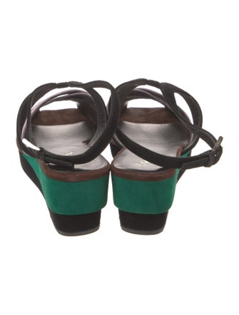 Prada Suede Slingback Sandals