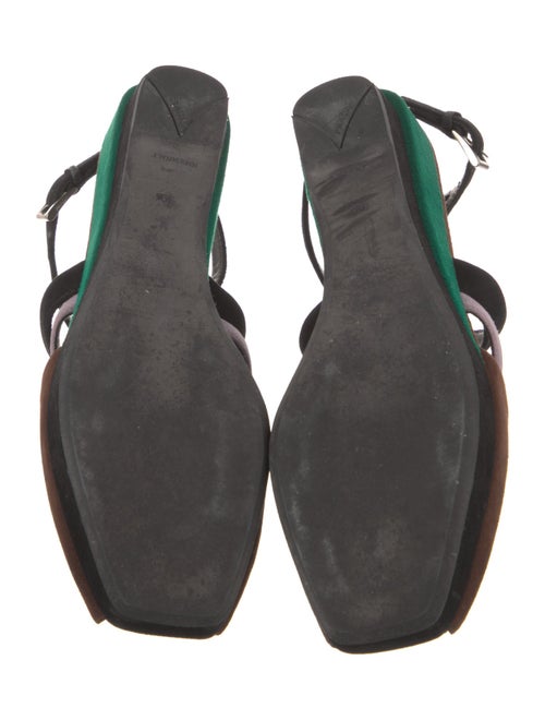 Prada Suede Slingback Sandals